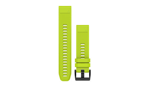 Garmin Quickfit 22mm wide watch band Yellow silicone for Quatix 5