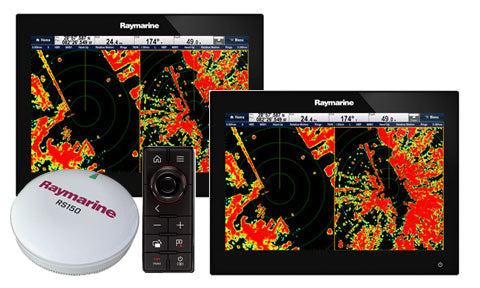 Raymarine gs165 15.4 Inch Glass Bridge Dual Display Bundle