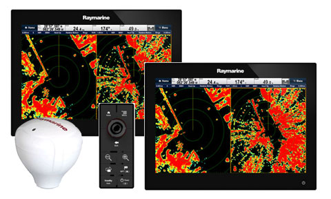 Raymarine gS165 15.4 inch Glass Bridge MFD 6 o clock optimal viewing Bundle