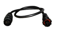 Lowrance 9 Pin black XDCR to 7 pin blue adapter