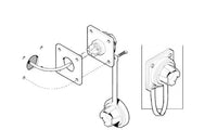 Raymarine ST1000+/ST2000+ Tiller Pilot 12V Socket