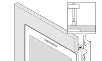 Raymarine gS95 Flush Mount Kit