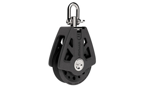 Lewmar 50mm Sync Block Single Black