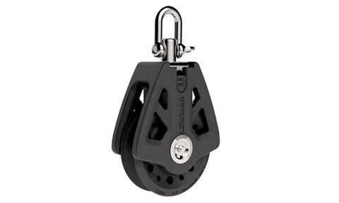 Lewmar 60mm Sync Block Single Black