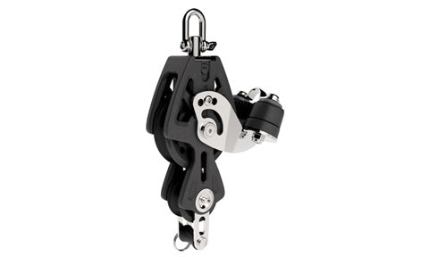 Lewmar 72mm Sync Block Fiddle Becket Cam Black