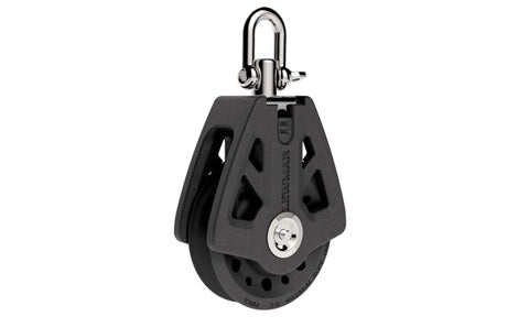 Lewmar 90mm Sync Block Single Black