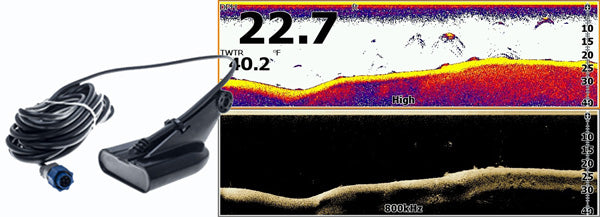 Lowrance Blue Plug HDI Transducers