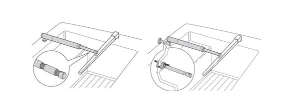 Raymarine Tiller Pilot Brackets