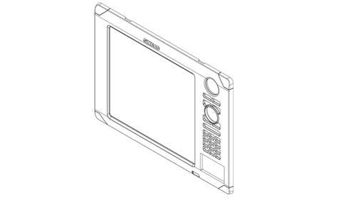 Simrad NSE8 Bezel with Decal