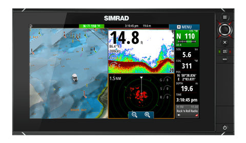 Simrad NSS16 evo2 Combo 16-inch Multi-function Display