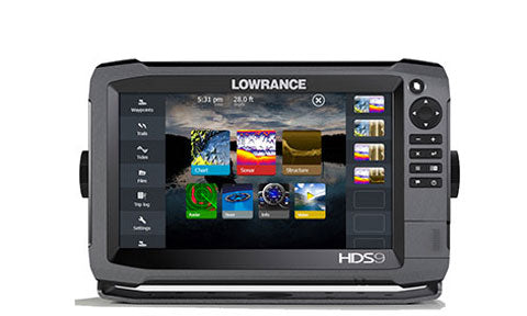 Lowrance HDS-9 Gen3 Multi-Touch Fishfinder Chartplotter no transducer
