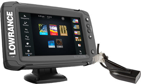 Lowrance Elite-7- Ti  comes with Mid High DownScan Transducer