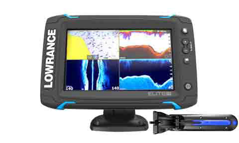 Lowrance Elite-7- Ti  comes with Mid High Total Scan Transducer