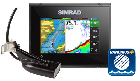 Simrad GO5 XSE HDI Transducer EMEA Navionics Plus Card