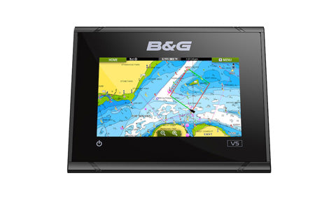 B&G Vulcan 5FS 5-Inch Chartplotter - South Europe C Map Chart