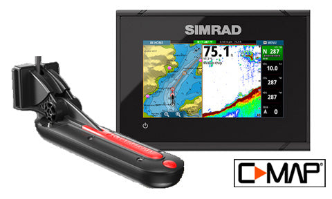 Simrad GO5 XSE, Total Scan transducer CMAP PRO