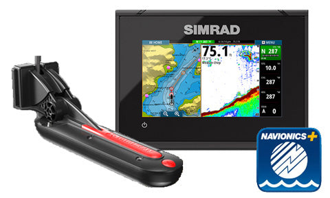 Simrad GO5 XSE Total Scan EMEA Nav Plus Chart