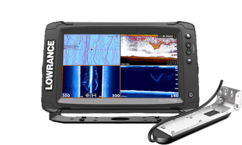 Lowrance Elite-9 Ti Fishfinder Chartplotter TotalScan S Europe C-Map