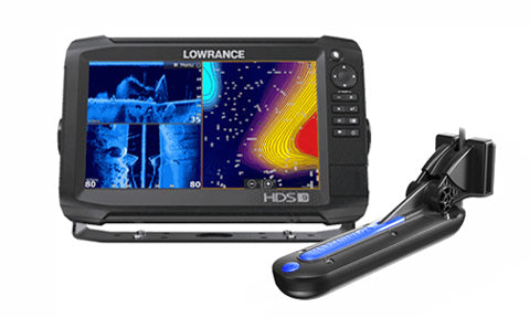 Lowrance HDS-9 Carbon ROW with TotalScan Transducer