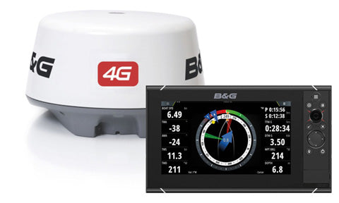 B&G Zeus3 9 ROW 4G Radar Bundle