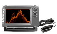Lowrance Hook2-7x Splitshot GPS Fishfinder 200 kHz and DownScan Imaging