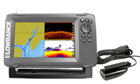 Lowrance Hook2-7 SplitShot Chartplotter Fishfinder Hight CHIRP and DownScan Imaging