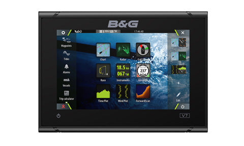 B&G Vulcan 7R 7-Inch Chartplotter Radar Sonar