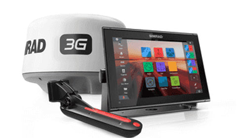 Simrad GO12 XSE, Totalscan, 3G Radar Bundle