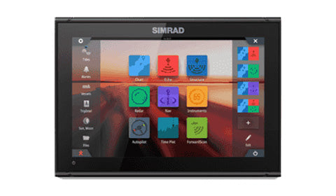 Simrad GO12 ROW 12 Inch Display No Transducer