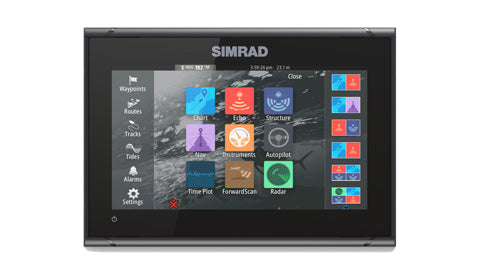Simrad GO9 XSE MFD ROW GPS Wi-Fi 9 Inch Display No Transducer