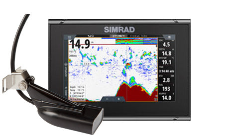 Simrad GO7 XSR 7-Inch Chartplotter and Radar Display HDI Transducer