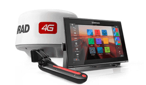 Simrad GO12 XSE 12 Inch Chartplotter 4G Radar TotalScan ROW