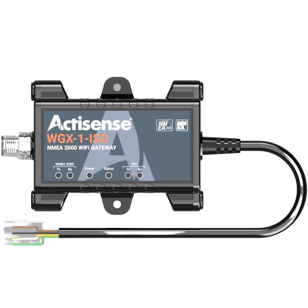 Actisense Wi-Fi NMEA 0183 to NMEA 2000 Gateway, with PC interface (ISO connection)