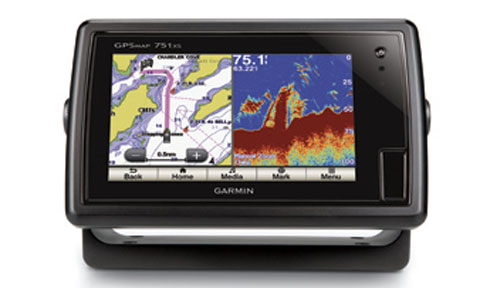 Garmin GPSMAP 751xs Touch Screen GPS Chartplotter Sonar Combo with UK Cartography NO Transducer