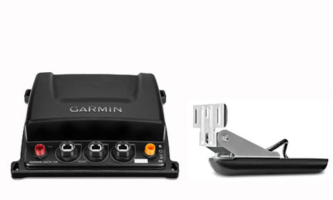Garmin GCV 10 DownVu and SideVu Scanning Sonar Module with Transom Transducer
