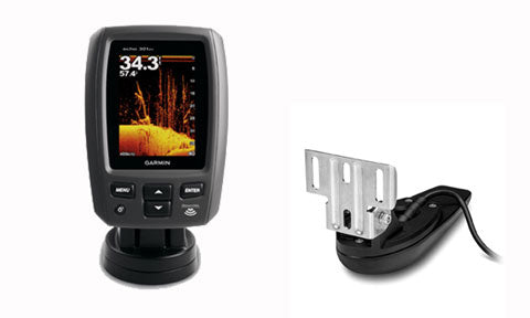 Garmin echo 301dv with 77 200kHz Transom Mount Transducer