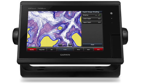 Garmin GPSMap 7408xsv J1939 8 inch Touchscreen Multifunction Display with Built in Sonar