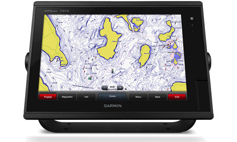 Garmin GPSMap 7412 J1939 12 inch Touchscreen Multifunction Display