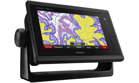 Garmin GPSMap 7407xsv J1939 7 inch Touchscreen Multifunction Display with Built in Sonar