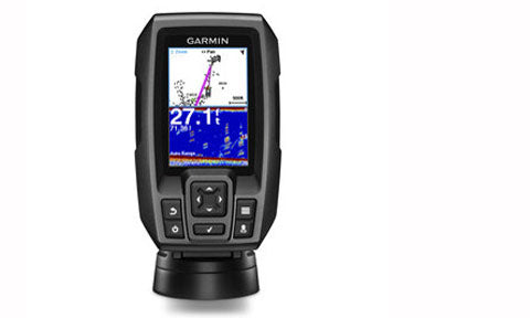 Garmin Striker 4 GPS Fishfinder with Dual Beam Transom or Trolling Transducer