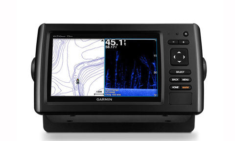 Garmin echoMAP CHIRP 75dv GPS with DownVu Preloaded with UK Cartography NO Transducer