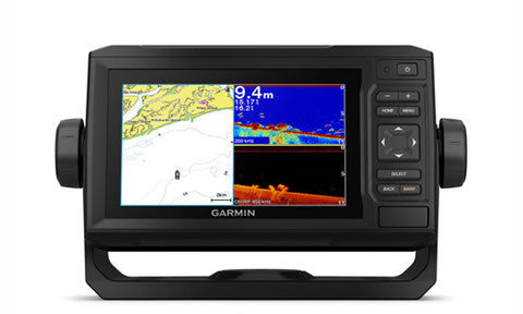 Garmin Echomap Plus 65cv Chartplotter No Transducer Bluechart G2 UK
