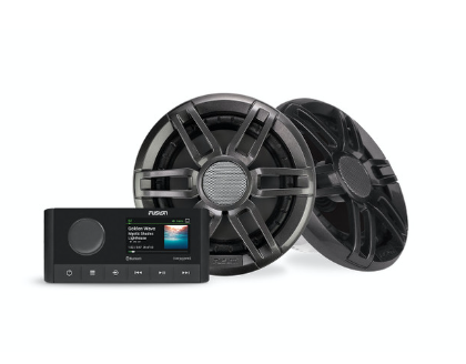 Fusion MS-RA210 Marine Stereo and XS Sports Speaker Kit