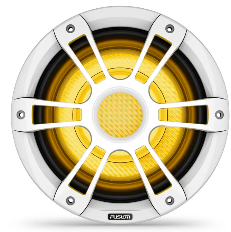 Fusion 10'' Sports White CRGBW LED Sub 300w RMS