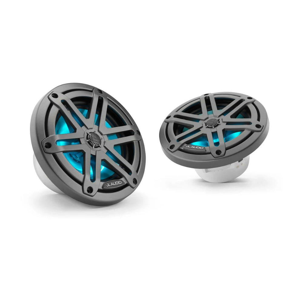 JL Audio® M3 Marine Speakers, 6.5" with LED and Grey sport grille