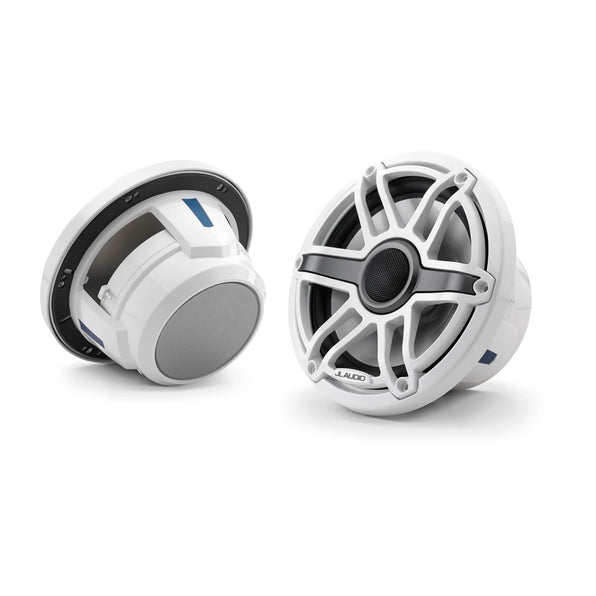 JL Audio® M6 Marine Speakers, 7.7" with White sport grille