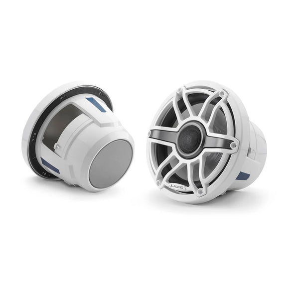 JL Audio® M6 Marine Speakers, 8.8" with White sport grille