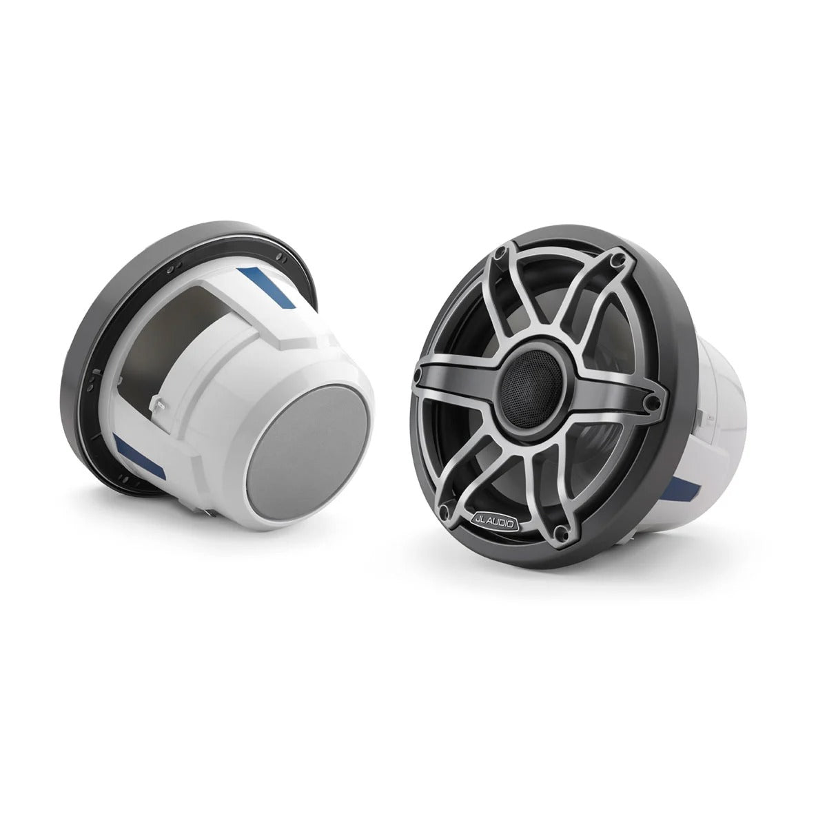 JL Audio M6 Marine Speakers - 8.8" - Titanium Sport