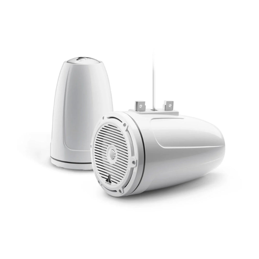 JL Audio M3 Enclosed Tower Speakers - 7.7" - White Classic