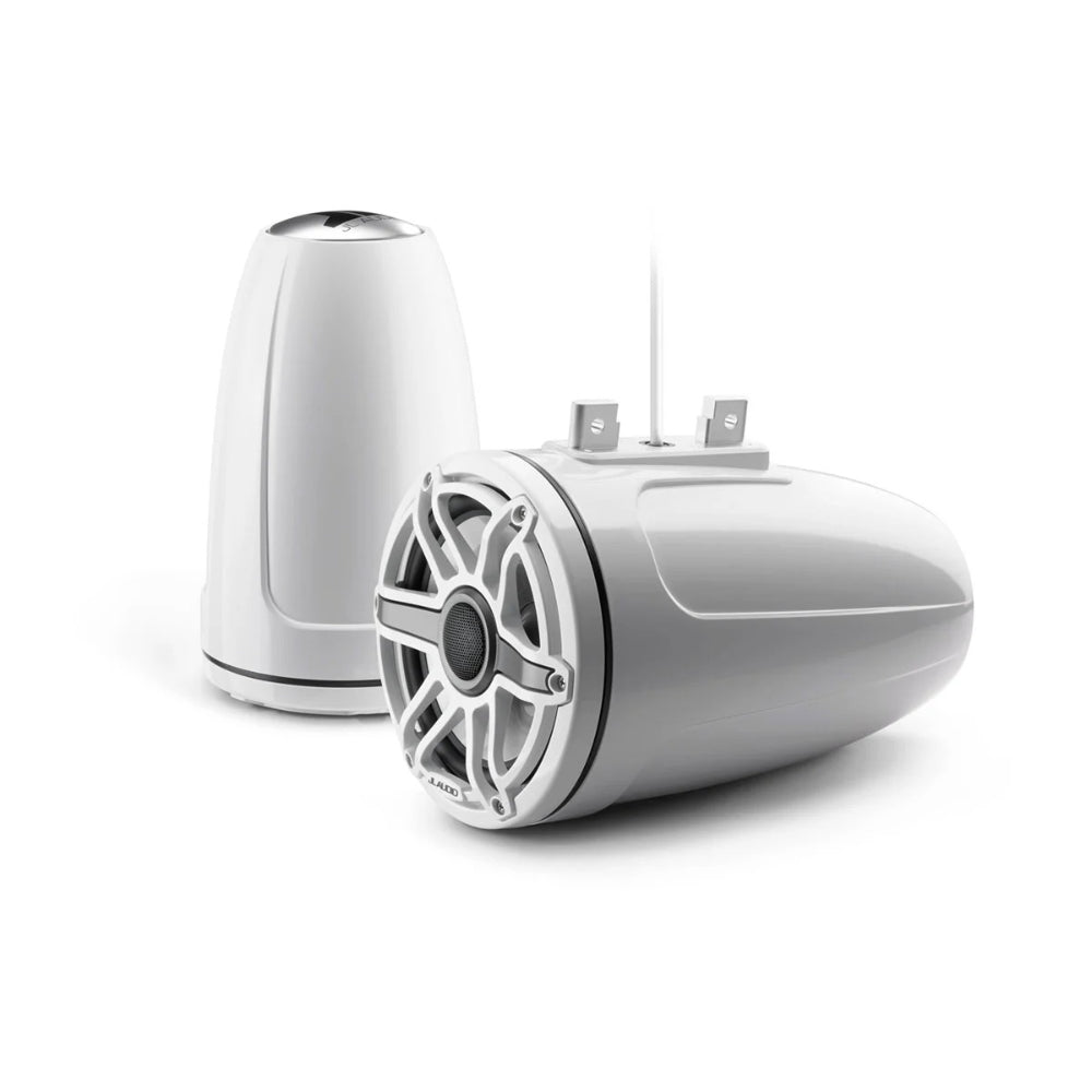 JL Audio M6 Enclosed Tower Speakers - 7.7" - White Sport